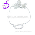 925 sterling silver women fashion necklace with charm